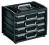 HANDYBOX, WITH 4 ASSORTERS, BLK/SIL 2069937
