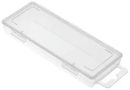 STORAGE BOX, 1 COMPARTMENT, TRANSPARENT C2A