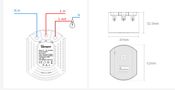 Wireless light dimmer 230Vac, 150W, TRIAC, Wi-Fi, Sonoff SONOFF-D1