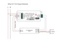 LED controller signal converter Bluetooth SR-BUS to DALI / 0-10V, Sunricher SR-2421-SB