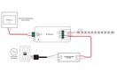 LED lighting controll systems receiver 12V - 48V 1X8A mono color, Easy-RF series Sunricher SR-2501NS 4772081002148