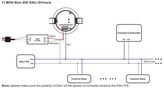DALI motion and daylight sensor 12V/24V/36V, recessed, microwave SR-DA9030A-MW