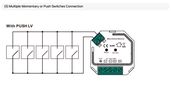 LED dimmer 100-240Vac, 200W TRIAC, works in MATTER network SR-MT9040A-S