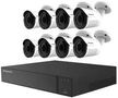 5MP CCTV KIT 8CH H265 DVR 8 BULLET 2TB KIT-8CH-H265-8BW-2-BP