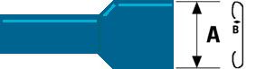 Female Disconnector 2.8mm Insulated Blue 1.5-2.5mm² (ST-182) RoHS CO/ST-182