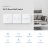 3 channel smart touch wall switch SONOFF, controlled by Wi-Fi, 240W/1 channel, 720W/total, 230VAC, Sonoff SONOFF-T0EU3C 6920075725230