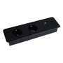 Furniture socket TAOBOX 2 x Schuko, 1x USB, 1x USB-C 1.5m Design Light TAOBOX-CZ-2DE-UAC-01 5908293408853