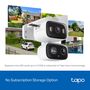 Lauko / Vidaus Wi-Fi kamera su dviem objektyvais, 2K 3MP F2.8 + F6.0, IP65, MicroSD iki 512GB TAPO-C246D
