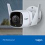 Wi-Fi lauko kamera BULLET, 2K 1440p, LAN, Starlight Color Night Vision, IP66, MicroSD iki 512GB TAPO-C320WS 4897098687031