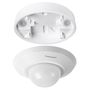 PIR motion and presence detector, 230Vac, 1000W, 20m, recessed or surface mounted, white THORGEON-02023 4751029898555