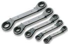 SPANNER SET, OFFSET RATCHET, METRIC, 5PC D00227