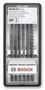 JIGSAW BLADE SET, WOOD, 6PC 2607010572