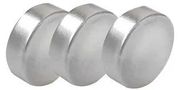 NEODYMIUM DISC MAGNETS 20MM X 3MM, PK3 N815