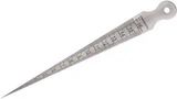 BORE GAUGE, 15MM, STAINLESS STEEL D03113