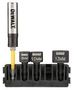 STUBBY NUT DRIVER BIT HOLDER, 4PC DT70826-QZ