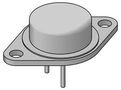 Transistor NPN 60V 15A 115W B:20-70 TO3 2N3055