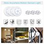 LED light 3pcs with PIR motion sensor and magnetic back, powered by batteries 3 x AAA TORCH-L-PIR