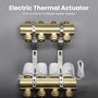 Electric Thermal Actuator Radiator, 230Vac, 2W, NC normally closed, M30x1.5 TRV05-WIR 6976037361206