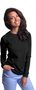 Women’s long sleeve ESD T-shirt ESD/TshirtL/XS/bk/F