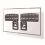 Fixed TV Wall Mount | 43 - 85 " | Maximum supported screen weight: 60 kg | Minimum wall distance: 7.50 mm | Steel | Black TVWM5065BK 5412810450435