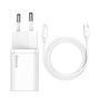 Wall Quick Charger Super Si 20W USB-C QC3.0 PD with Lightning 1m Cable, White TZCCSUP-B02 6953156230064; 6953156232433