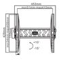 Wall Mount Tiltable TV 32-55" (max 50kg) UCH0120