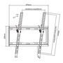 Wall Mount Tiltable TV 32-55" (max 35kg) UCH0154