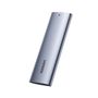 SSD Hard Drive Enclosure M.2 NGFF SATA 3.0 5Gbps (USB-C Input), Gray UGREEN/10903 6957303819034