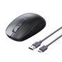 Wireless Rechargeable Gaming Mouse 2.4GHz/Bluetooth/USB-C, Black UGREEN/90539 6957303895397