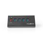 USB Hub | USB Micro-B Female | USB-A Female | 5 port(s) | QC3.0 / USB 3.2 Gen 1 | Mains Powered / USB Powered | 5 Gbps | 5x USB UHUBUP3510BK 5412810315130