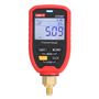 Wireless Pressure Gauge,  -1 to 60bar;  ±0.5%FS; LED indication; High/Low alarms, Bluetooth; 8000 off-line data storage, UNI-T UT336P 6935750534090