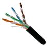 Outdoor UTP CAT 5E cable 4x2x0.5mm, black KO/UTP/S 5901436707424