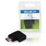 High Speed HDMI with Ethernet Adapter Angled Left HDMI Connector - HDMI Female Black VLVB34903B 5412810187898