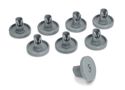 Dishwasher Lower Basket Wheel Set 50286965004, 50269971003 ELECTROLUX, ZANUSSI (8 pcs) W2-10529/ELE 8014025003634