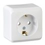 PRIMA-socket outlet, white WDE001080