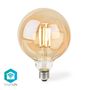 SmartLife LED Filament Bulb | Wi-Fi | E27 | 806 lm | 7 W | Warm White | 1800 - 3000 K | Glass | Android™ / IOS | Globe | 1 pcs WIFILRF10G125 5412810335411