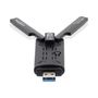 Network Dongle | Wi-Fi | AX5400 | 2.4/5/6 GHz (Triple Band) | USB3.0 | Wi-Fi speed total: 5400 Mbps | Windows 10 / Windows 11 WSNWA5410BK 5412810464821