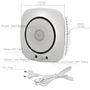 Smart flammable gas detector with siren, 230Vac, Wi-Fi, TUYA / Smart Life WSS-S-GL-EU-EN 6974246475240