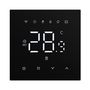 Smart thermostat for electric heating and boiler, 3A, Wi-Fi, black, TUYA / Smart Life WT410-16A-B