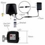 Smart water and gas valve Wi-Fi, black, with power adaptor WV-LZ-EU-BK-MS 6974246479514