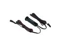 LED controller 12-24Vdc, 2A, with IR sensor, for furtiture, Ø14mm, two functions, black WYL-IR-S01-24W