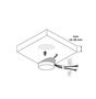 LED controller 12-24Vdc, 5A, touch sensitive, works thru <38mm wood surfaces WYL-WP-S-BI-01 5908293414984