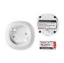 SmartLife Smoke Detector | Zigbee 3.0 | Battery Powered | Sensor life cycle: 10 year | EN 14604 | Android™ / IOS | 85 dB | White | 1 pcs ZBDS10WT 5412810401635