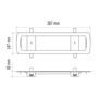 Recessed kit for emergency bulkhead ZN1110, EMOS ZN1111 8592920090817