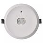 Emergency downlight 230V 3W 240lm 3h IP20 recessed, EMOS ZN1310 8592920091081