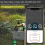 Smart irrigation valve, ZigBee TUYA MQTT ZWV-YC-EU-GY-MS 6974246472003