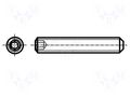 Screw; M6x12; 1; Head: without head; hex key; HEX 3mm; DIN 913 BOSSARD B6X12/BN617