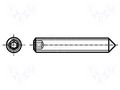 Screw; M6x16; 1; Head: without head; hex key; A2 stainless steel BOSSARD B6X16/BN618