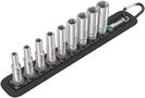 Belt A Deep 1 socket set, 1/4" drive, 1 x 5.0x50.0; 1 x 5.5x50.0; 1 x 6.0x50.0; 1 x 7.0x50.0; 1 x 8.0x50.0; 1 x 10.0x50.0; 1 x 11.0x50.0; 1 x 12.0x50.0; 1 x 13.0x50.0; 1 x 39.0x238.0; 1 x 200.0x30.0, Wera 05004525001