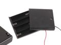 BATTERY HOLDER FOR 4 x AA-CELL (WITH LEAD TERMINALS) + SWITCH BH341BS 5410329297992; 5410329613532; 5410329641627